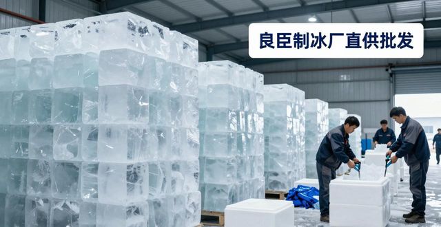奉贤大冰块销售厂家 良臣制冰厂直供批发