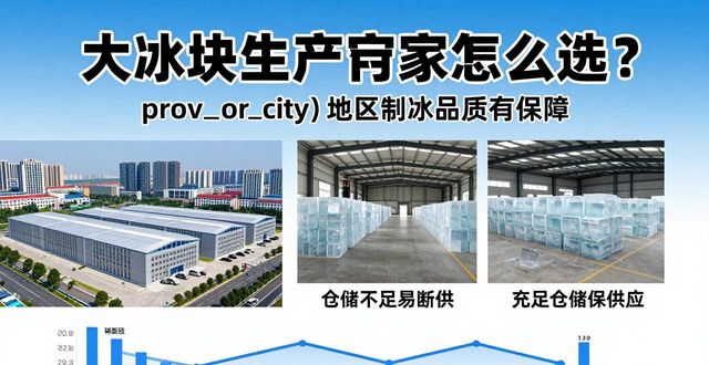 大冰块生产厂家怎么选？奉贤地区制冰品质有保障