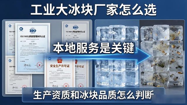 工业大冰块厂家怎么选？奉贤本地服务是关键