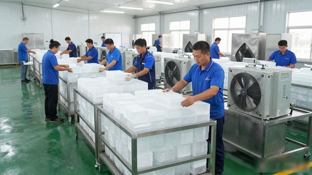 奉贤夏季车间降温冰块_车间冰块降温方法_夏季车间降温冰块
